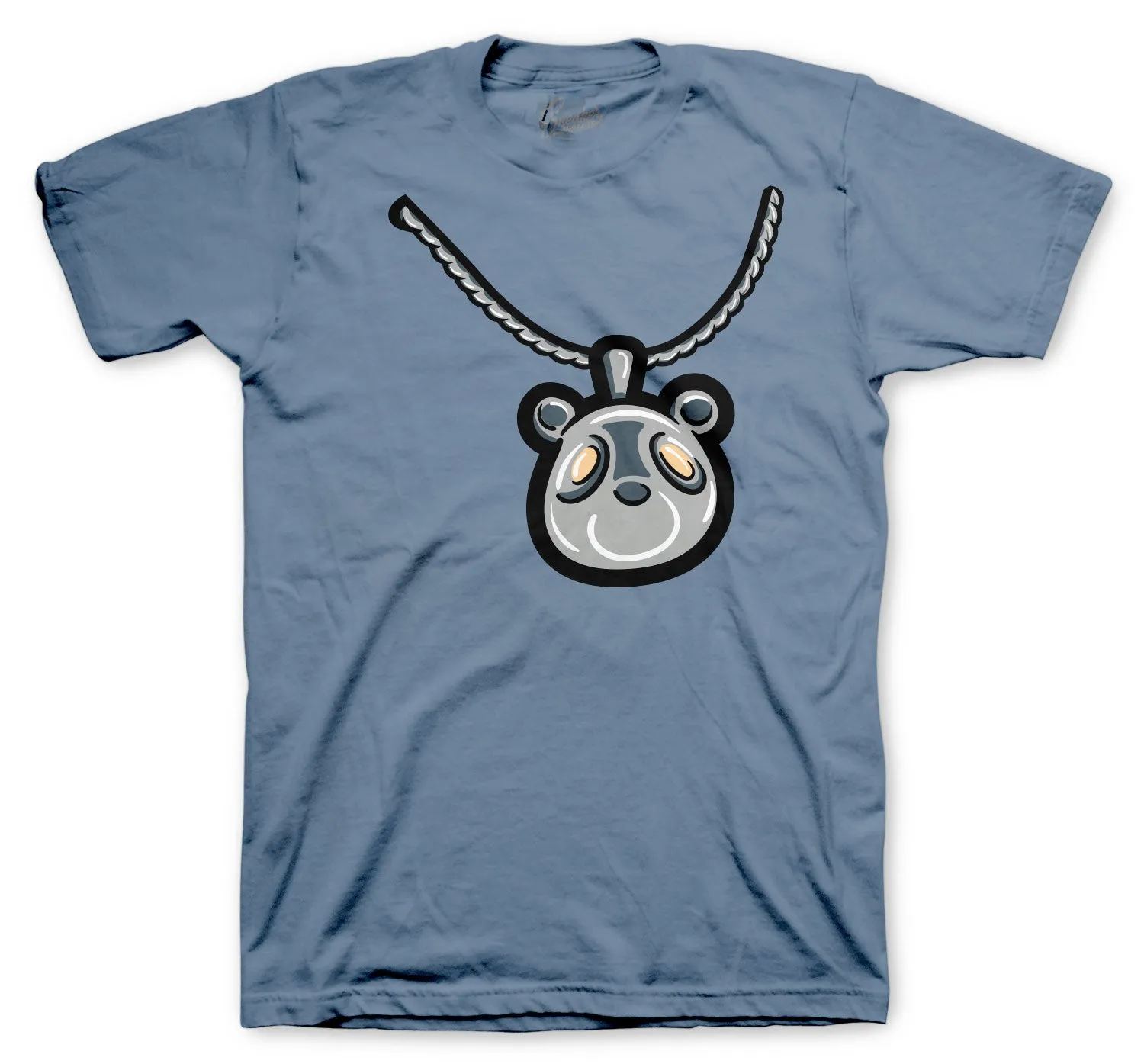 350 Ash Blue Bear Charm Shirt