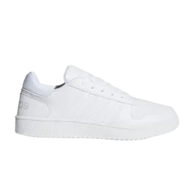 Adidas Hoops 2.0 'Cloud White' sneakers, white