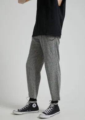 Afends Mens The Clash - Suit Pant - Houndstooth