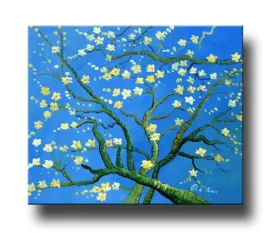 Almond Blossoms Canvas Art