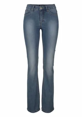 Arizona Bootcut jeans mit komfortabler Leibhöhe, blue