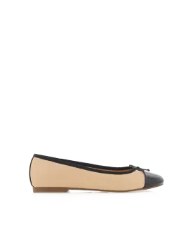 CARDEN - NOUGAT-BLACK PATENT