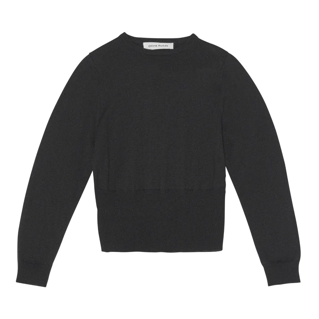 CHRISTINA ROHDE BLACK SWEATER