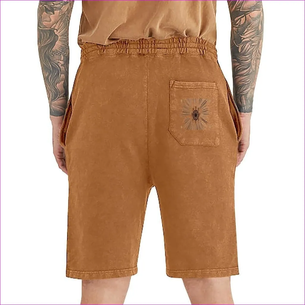 Fehu Sun Unisex Vintage Shorts