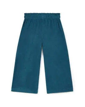 Girl's Mini Velvet Trousers