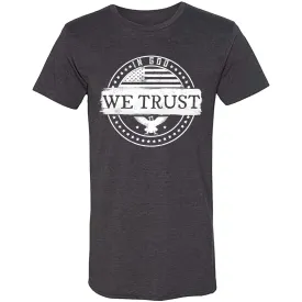 Gray Short Sleeve "In God We Trust" T-Shirt