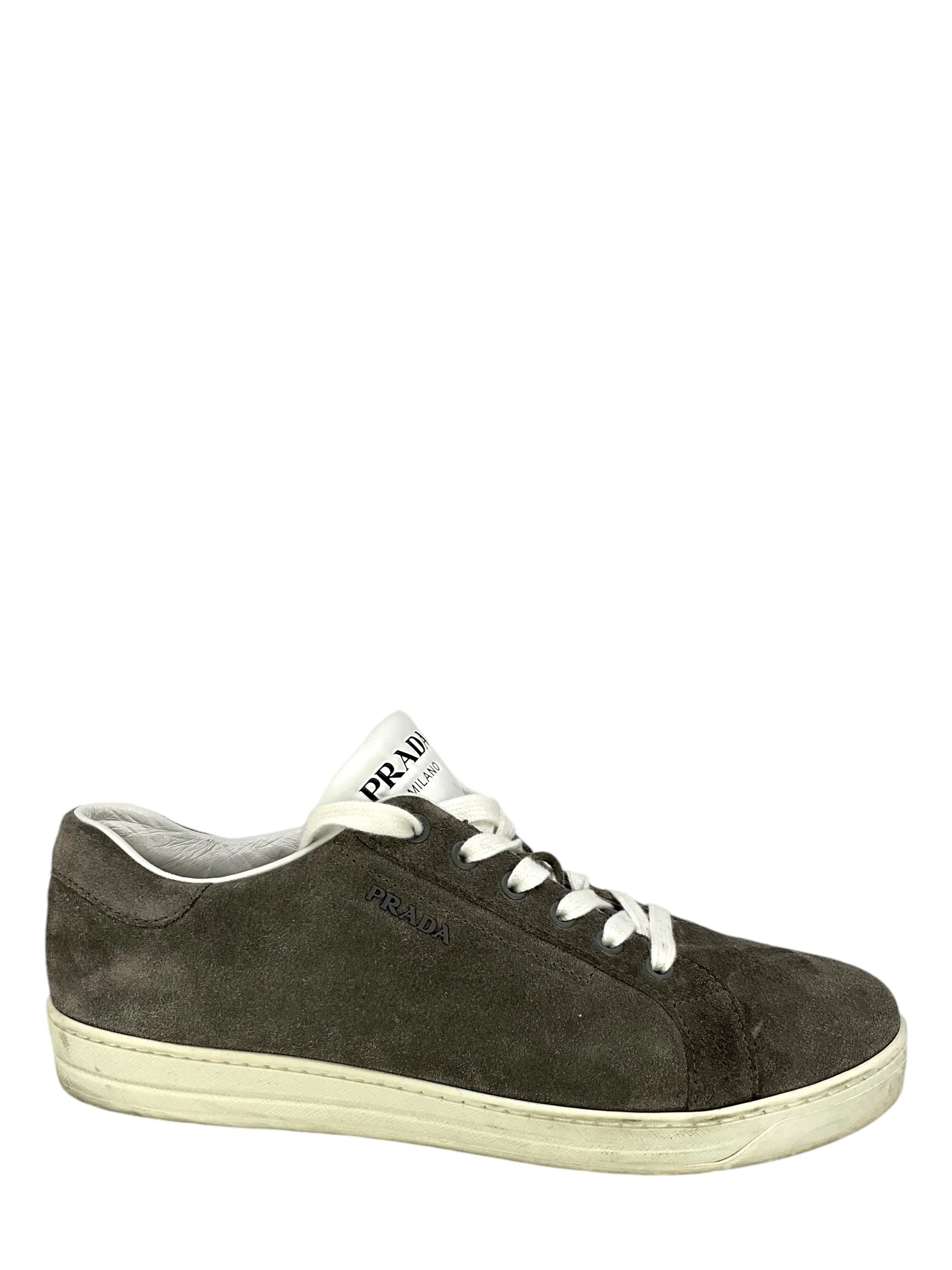 Prada Suede Low Top Sneaker Size 11