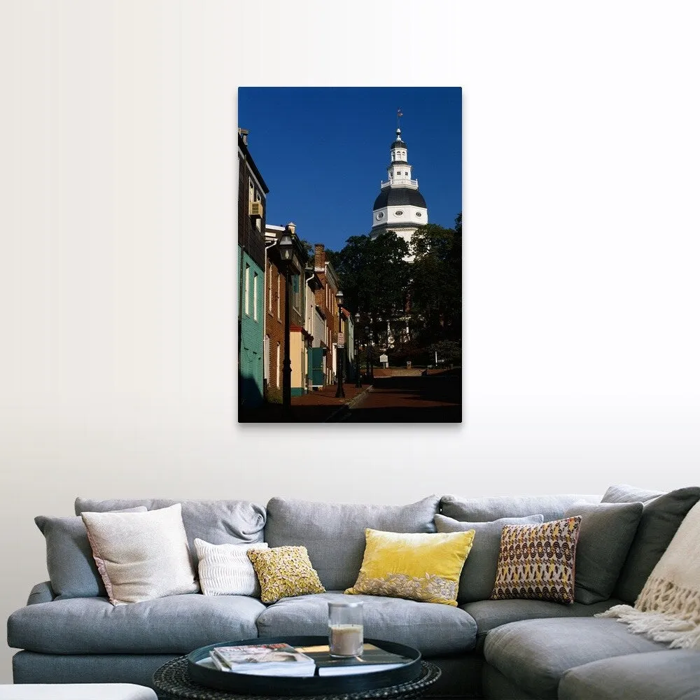 " State House Annapolis MD" Canvas Wall Art