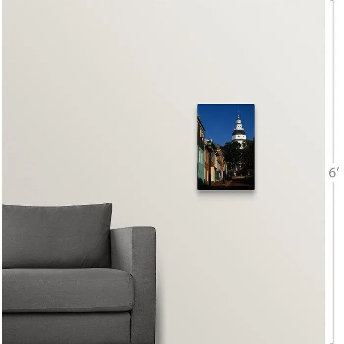 " State House Annapolis MD" Canvas Wall Art