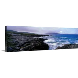 "(Traigh Luskentyre ) Sound of Taransay (Outer Hebrides ) Isle of Harris Scotland" Canvas Wall Art