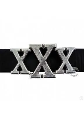 XXX Straight Edge Belt Buckle